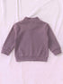Ribbed High Neck Set (Dusty Rose)