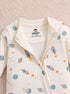Space Rocket & Planet Printed Drop Needle Sleepsuit