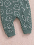 Bear Printed Drop Needle Sleepsuit