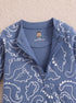 Dinosaur Printed Drop Needle Sleepsuit