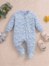 Daisy Garden Fleece Footed Sleepsuit