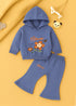 Little Blossom Fleece Hooded Set