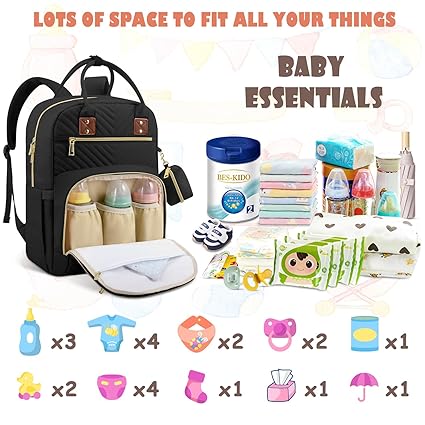 Multi-Functional Diaper Backpack