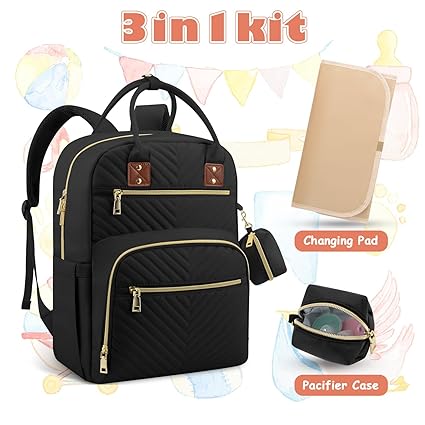 Multi-Functional Diaper Backpack
