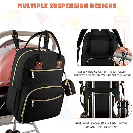 Multi-Functional Diaper Backpack