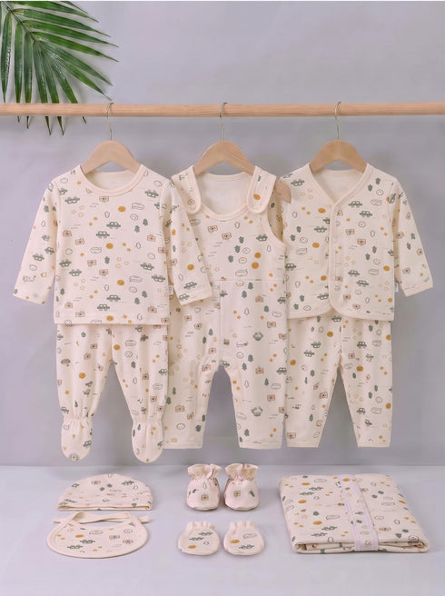 11-Pcs Newborn Baby Starter Gift Set