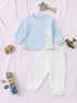 Athletic Club 92 Pajama Set (Sky Blue)