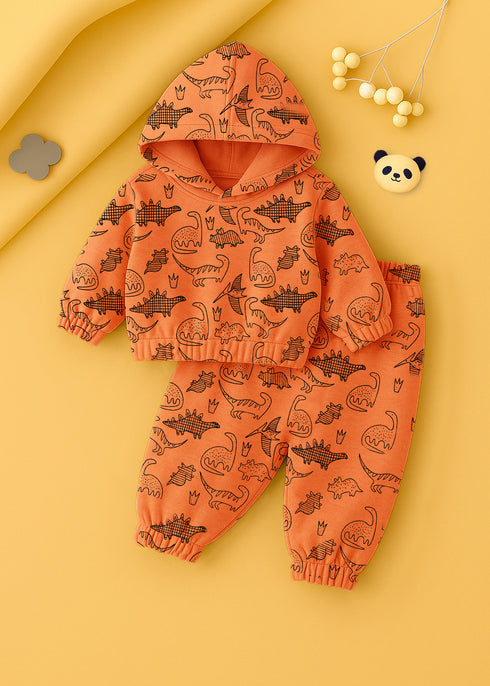 Jurassic World Fleece Hooded Set