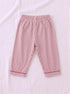 Maroon Striped Night Suit Set