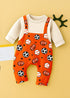 Game Time Dungaree Fleece Sleepsuit