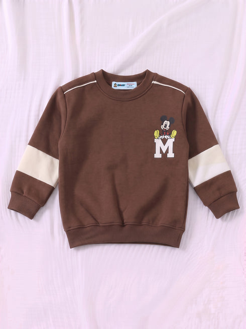 Mickey Mouse Panelled Sweatshirt Set