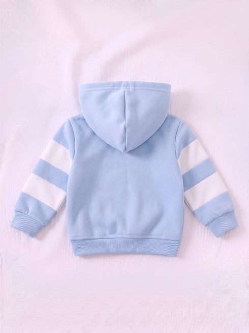 Sleepy Moon Panelled Fleece Hooded Set