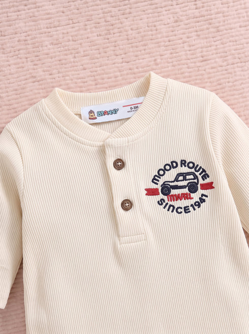 Car Club Polo Sleepsuit
