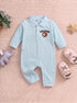 Mini Basketball Polo Sleepsuit