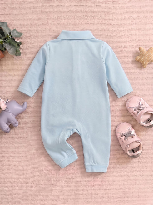 Mini Basketball Polo Sleepsuit