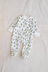 Forest Friends Printed Fleece Footed Sleepsuit