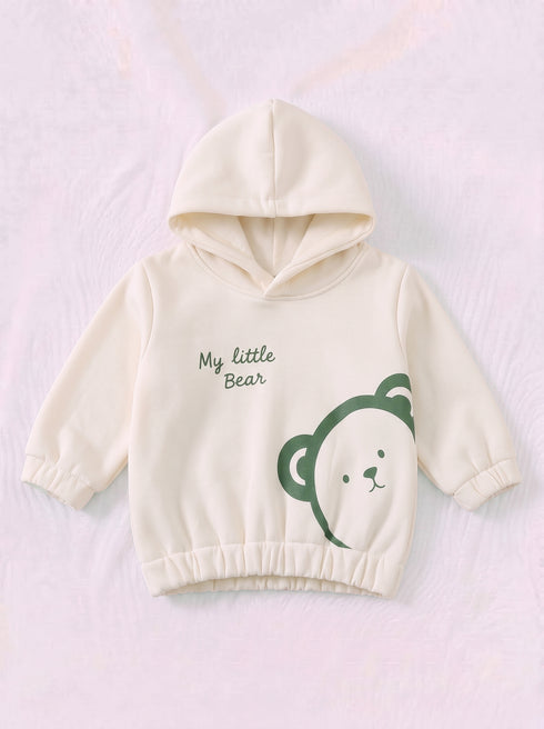 My Little Bear Fleece Hooded Set