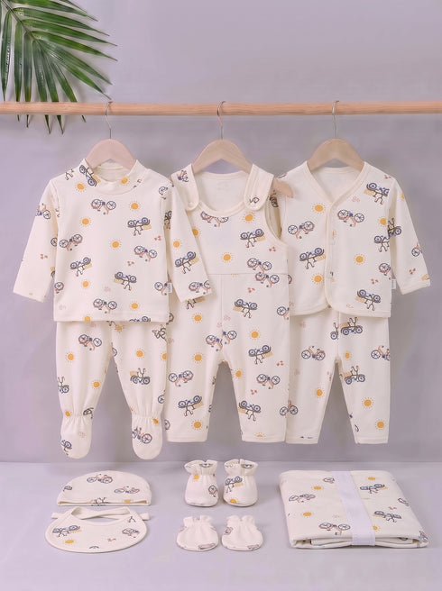 11-Pcs Newborn Baby Starter Gift Set