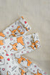 Corgi Love Fleece Hooded Sleepsuit