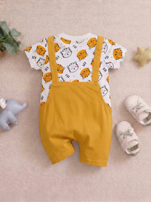 Roaring Lion Dungaree Romper