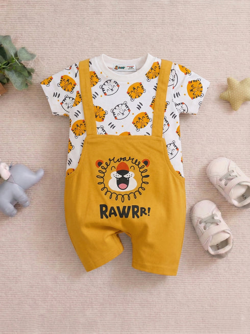 Roaring Lion Dungaree Romper