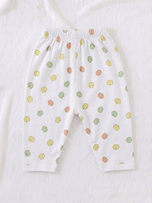 Pastel Apple Printed Night Suit