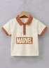 Marvel Printed Panelled Polo Short Set