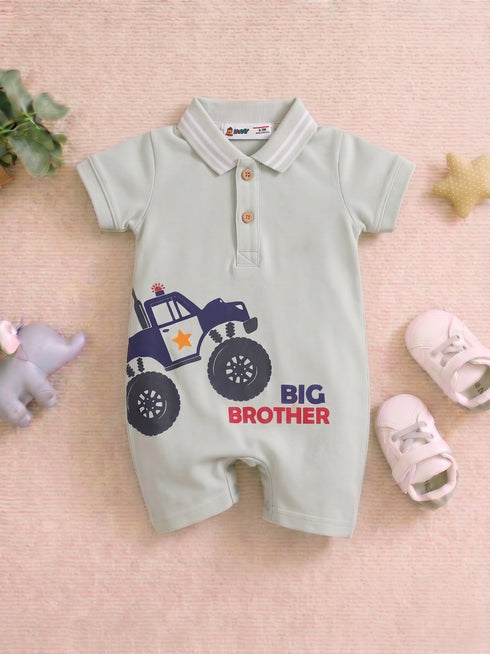 Big Brother Patrol Polo Romper