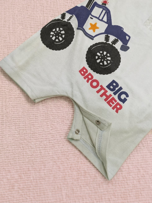 Big Brother Patrol Polo Romper