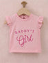 Daddy's Girl Ruffle Sleeve Interlock Short Set