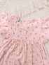 Cherry Blossom Bow Detail Frill Romper