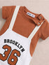 Brooklyn Dungaree Romper
