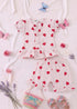 Heart Bloom Bow Detail Frock Set