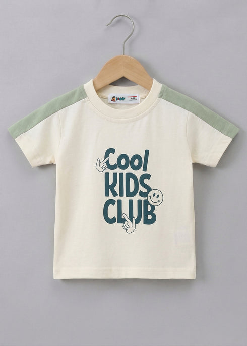 Cool Kids Club Panelled Interlock Short Set