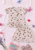 Orchard Bloom Bow Detail Frock Set