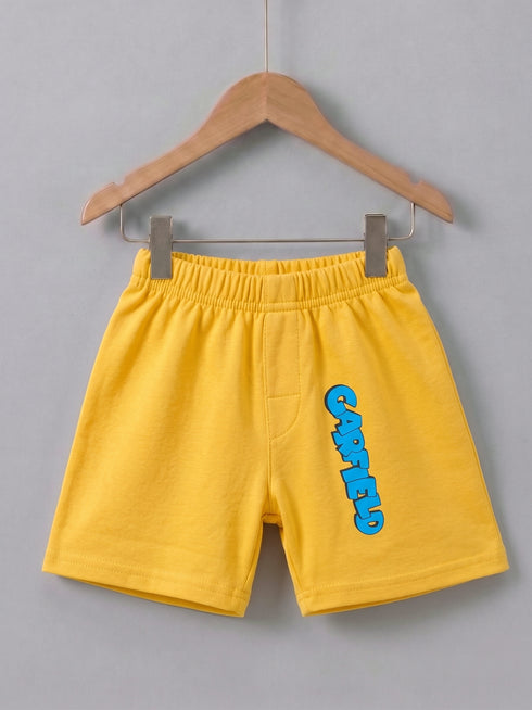 Garfield Printed Raglan Interlock Short Set