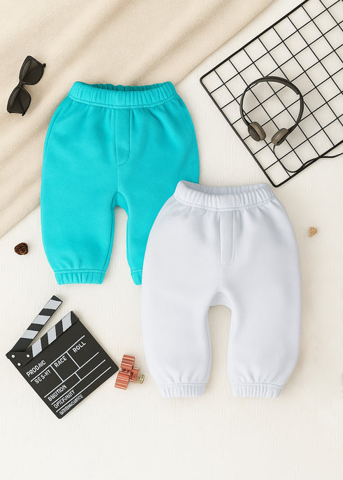 2-Pack Fleece Pajama (Mint & White)