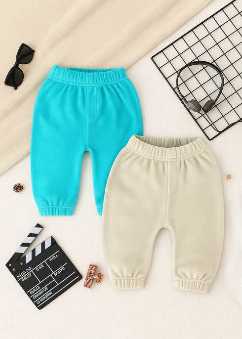2-Pack Fleece Pajama (Mint & Camel)