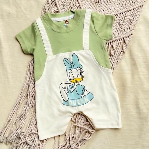 Sassy Daisy Dungaree Romper