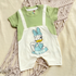 Sassy Daisy Dungaree Romper