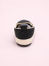 Black Luxe Dot Slip-Ons Sneakers