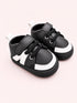 Retro Lace-Up Sneakers (Black)