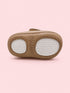 Sand & Brown Toddler Velcro Baby Sneakers