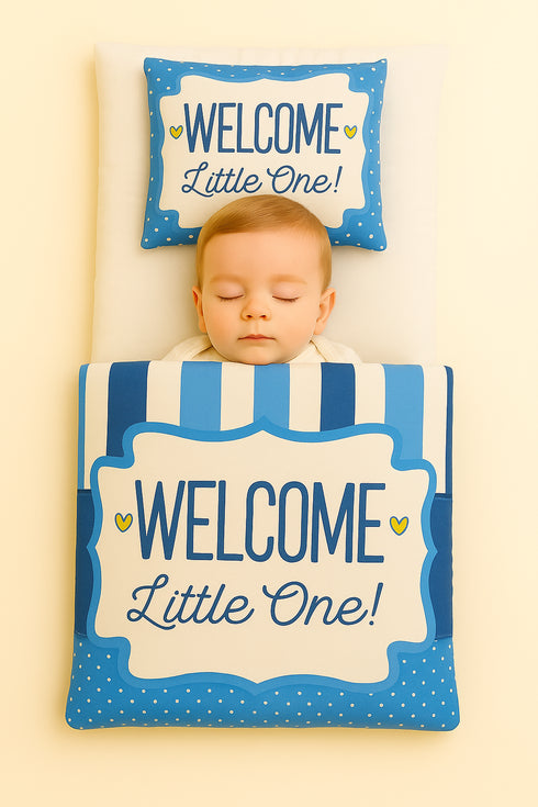 Welcome Little One Bed(Blue)