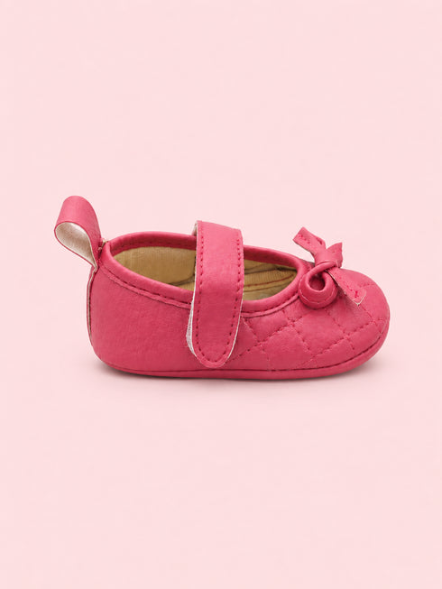 Red Bow Baby Ballerinas