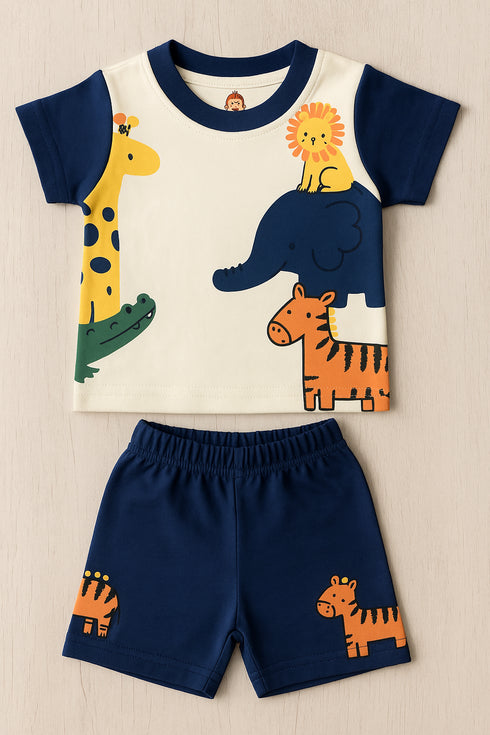 Jungle Jam Interlock Short Set