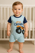 Crush Mode Buttoned Romper