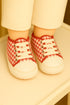 Red Gingham Baby Sneaker