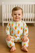Little Carrots Interlock Henley Sleepsuit