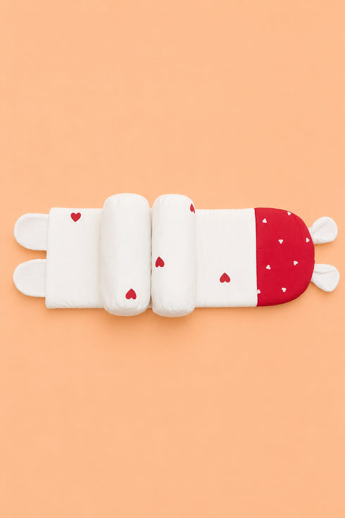 Sprinkle Hearts Baby Adjustable Pillow